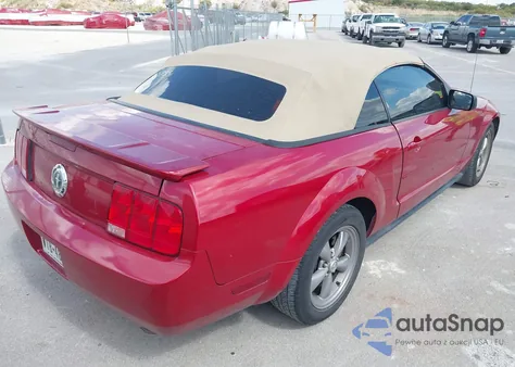 2008 Ford Mustang V6 Deluxe/V6 Premium из США, поврежденный, VIN 1ZVHT84N985204855